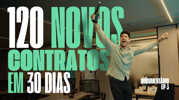 120 novos contratos em 30 dias